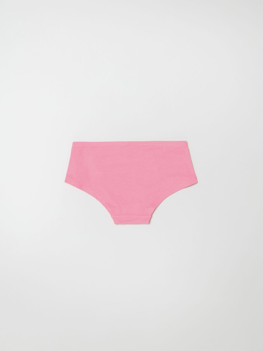 Bipack culotte con fiocchetto e stampa_1