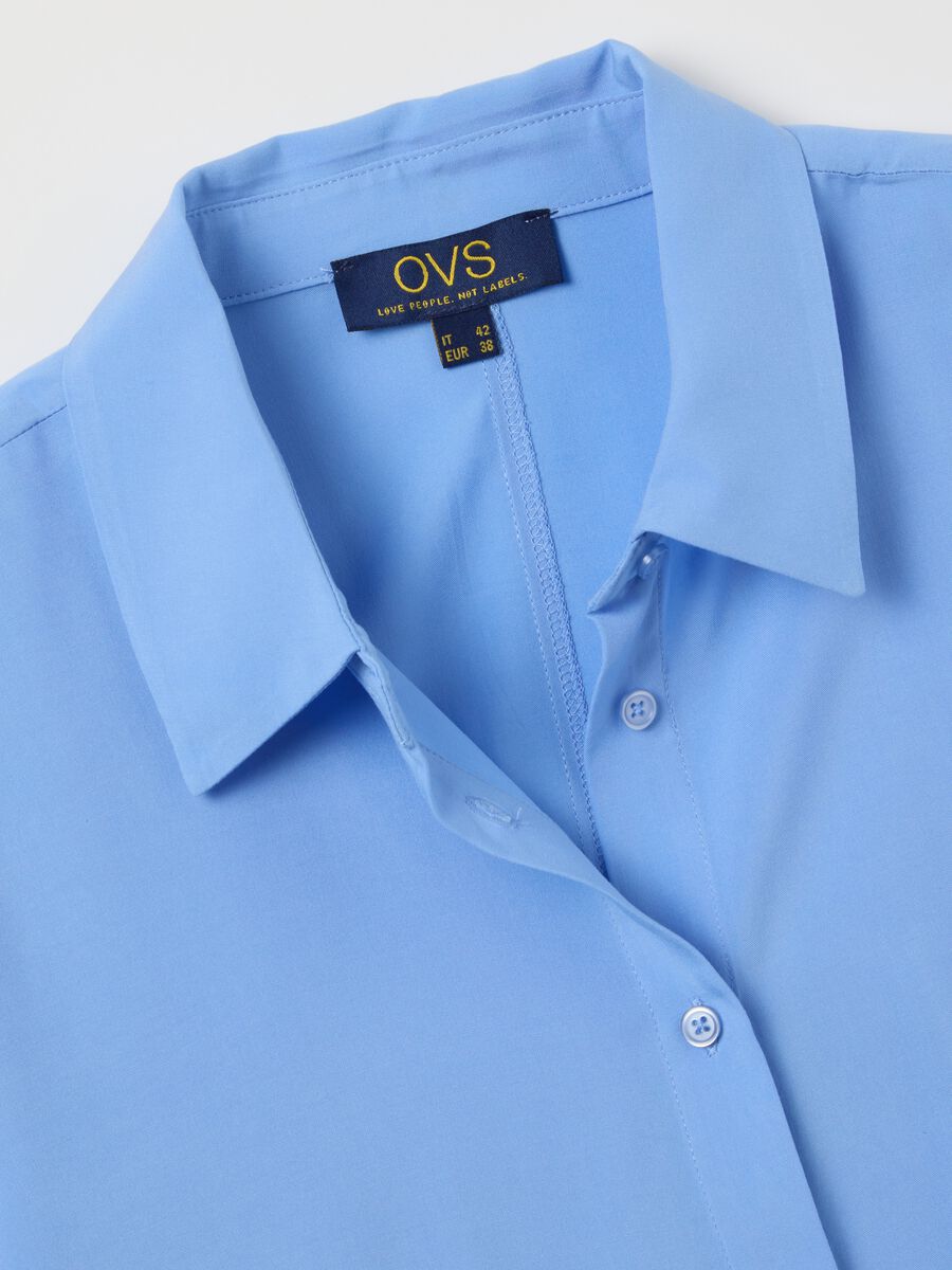 Blue Viscose Shirt_5
