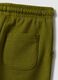 Green pure organic cotton joggers with drawstring for baby boy_3