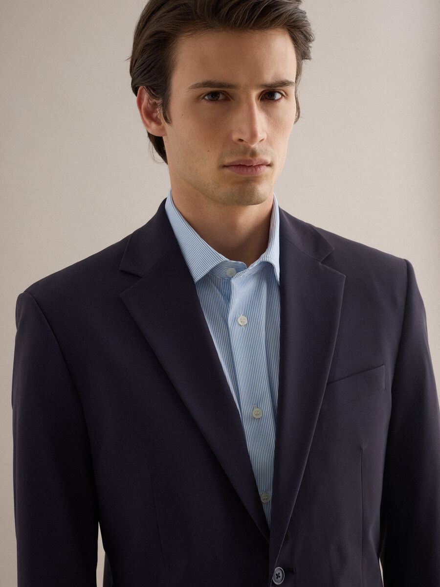 Blazer blu slim fit_3