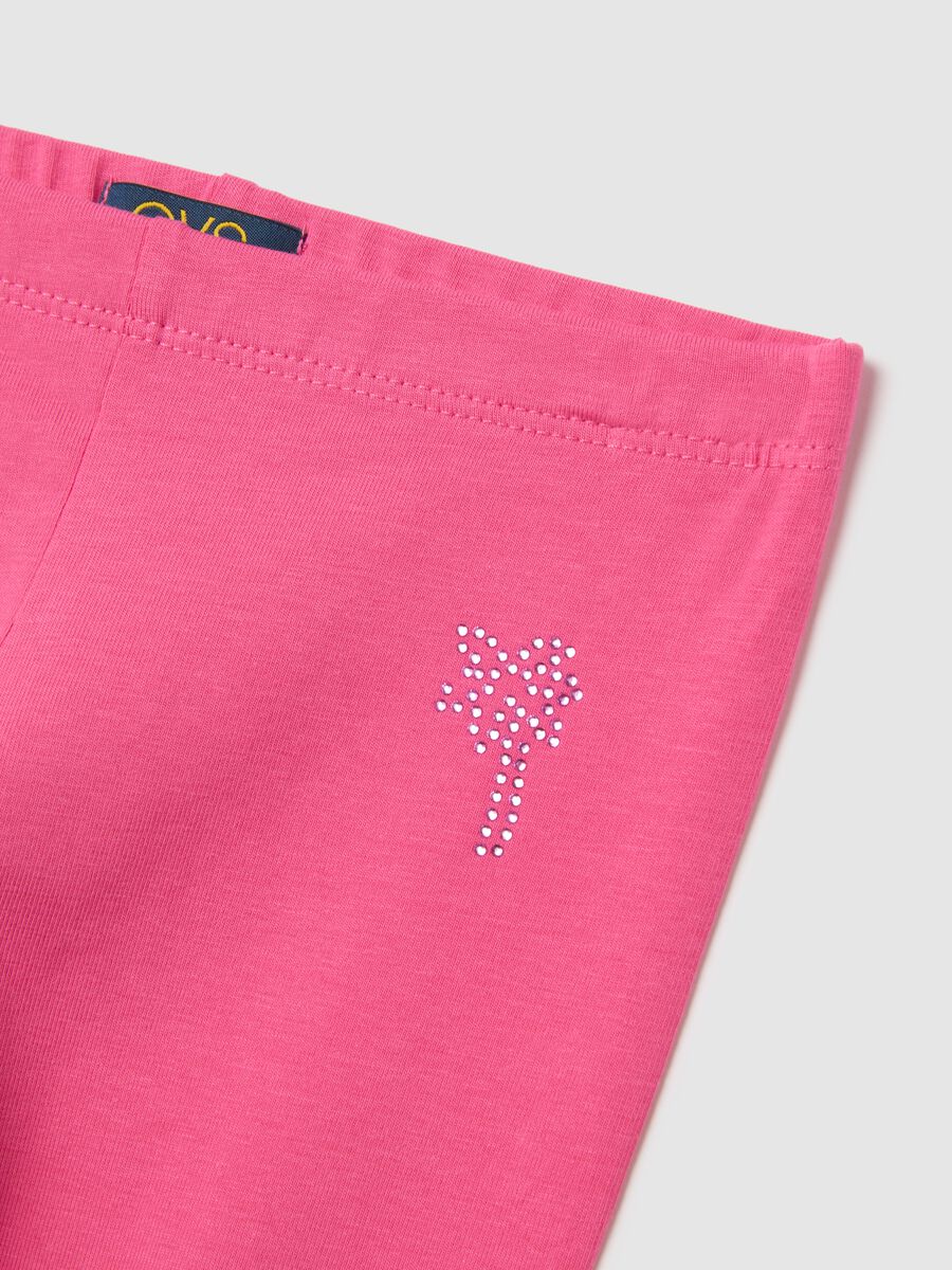 OVS Kids Stretch Cotton Leggings_2