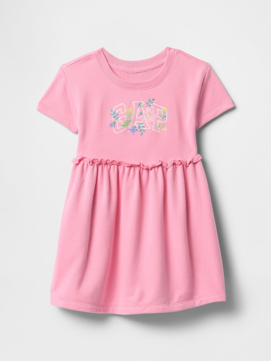 Pink Dress in Pure Cotton by GAP Kids_0