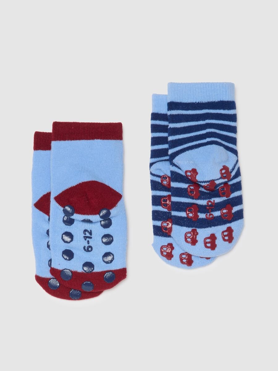 Set of stretch cotton multicolour baby socks_1