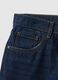 Regular Fit Blue Pure Cotton Jeans_5