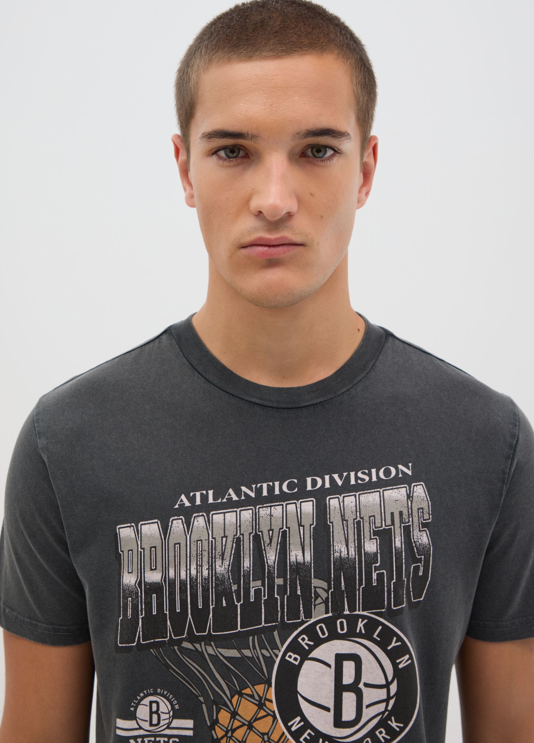 Brooklyn Nets Short Sleeve Cotton T-shirt