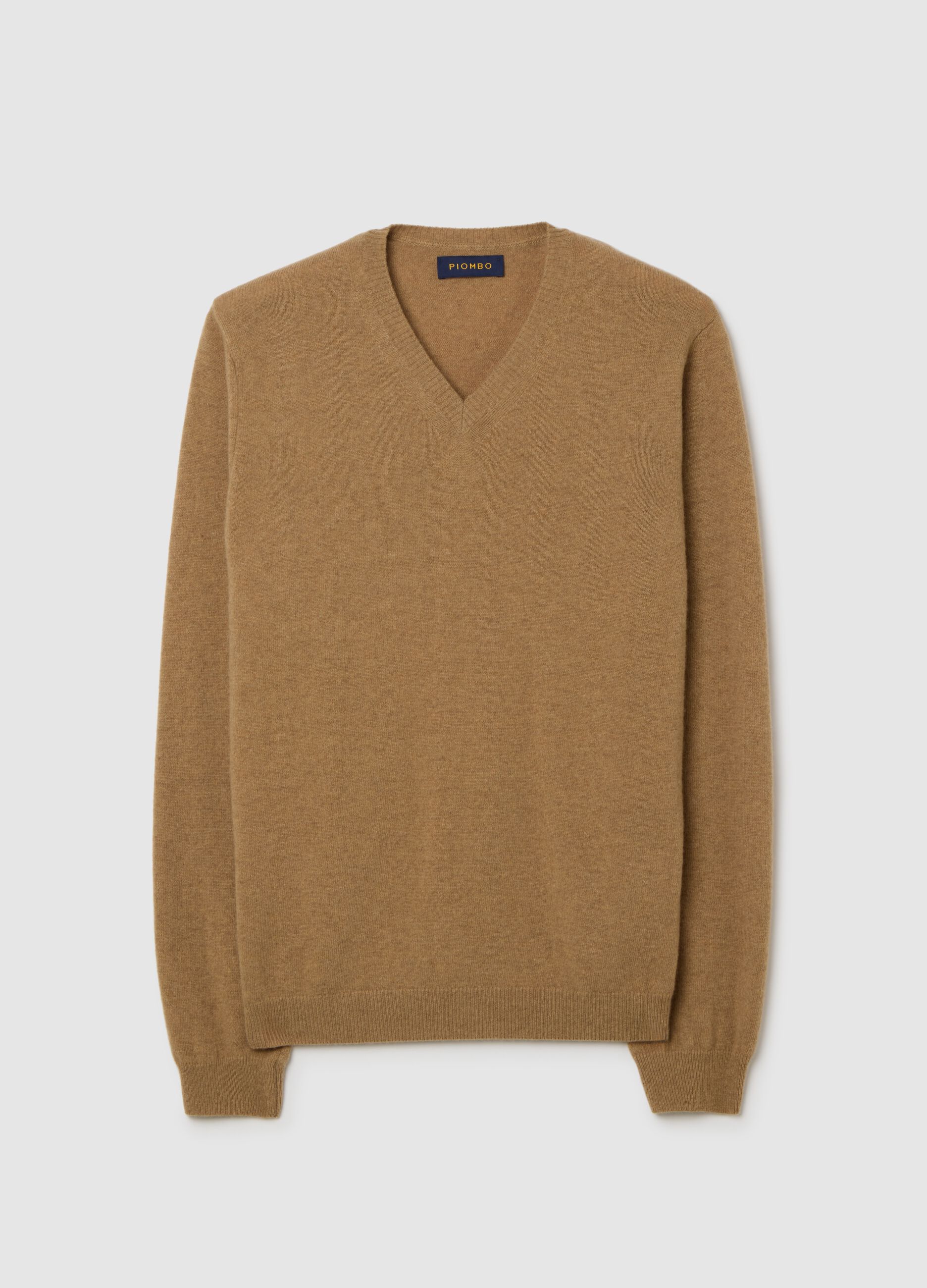Brown Lambswool Sweater