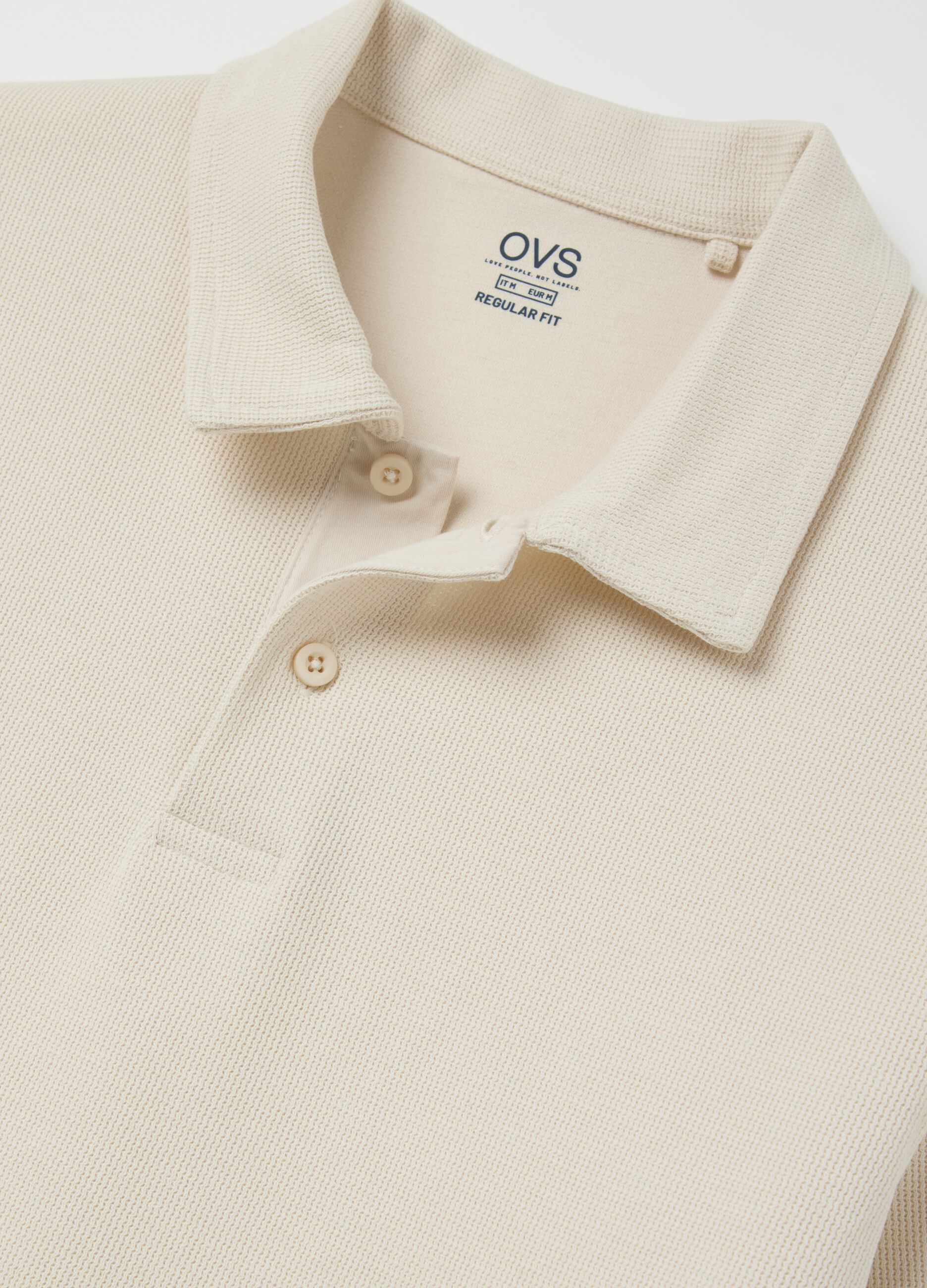 Regular-fit polo shirt in jersey