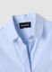 Light blue striped stretch cotton shirt, regular fit_5