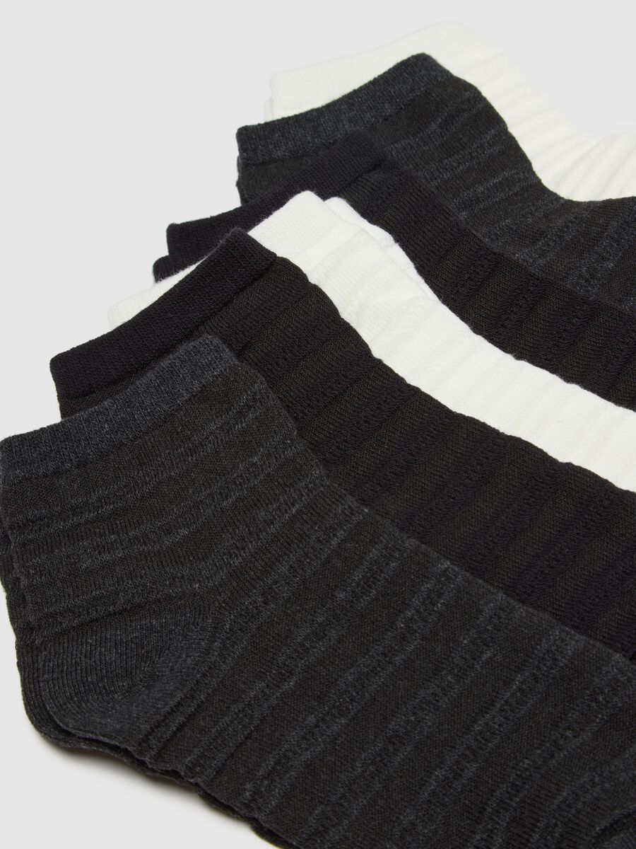 Multipack Multicolour Stretch Cotton Socks_1