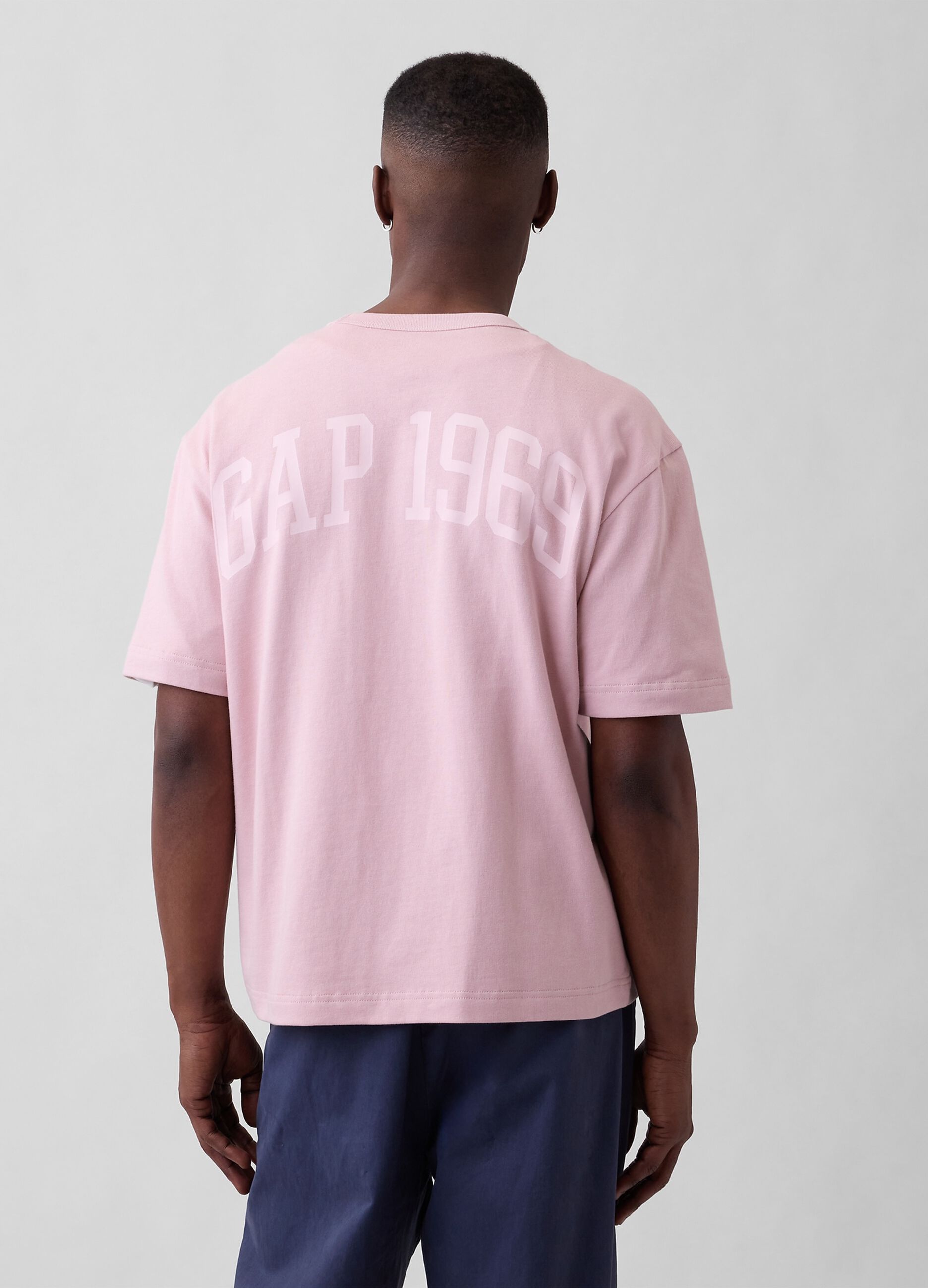 Pure cotton short-sleeve T-shirt