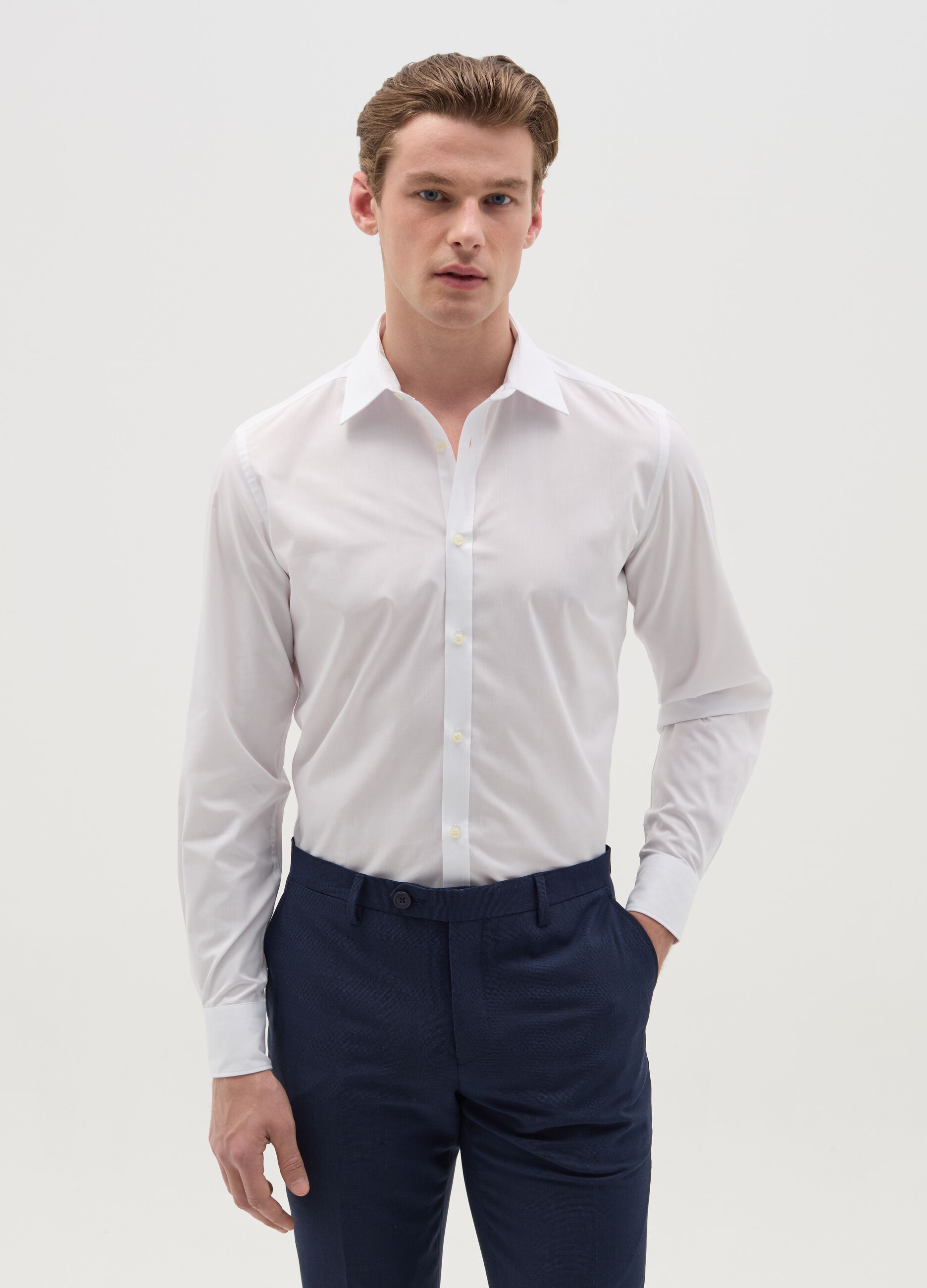 Camicia slim fit easy iron