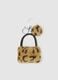 Multicolour Plush Keychain_0