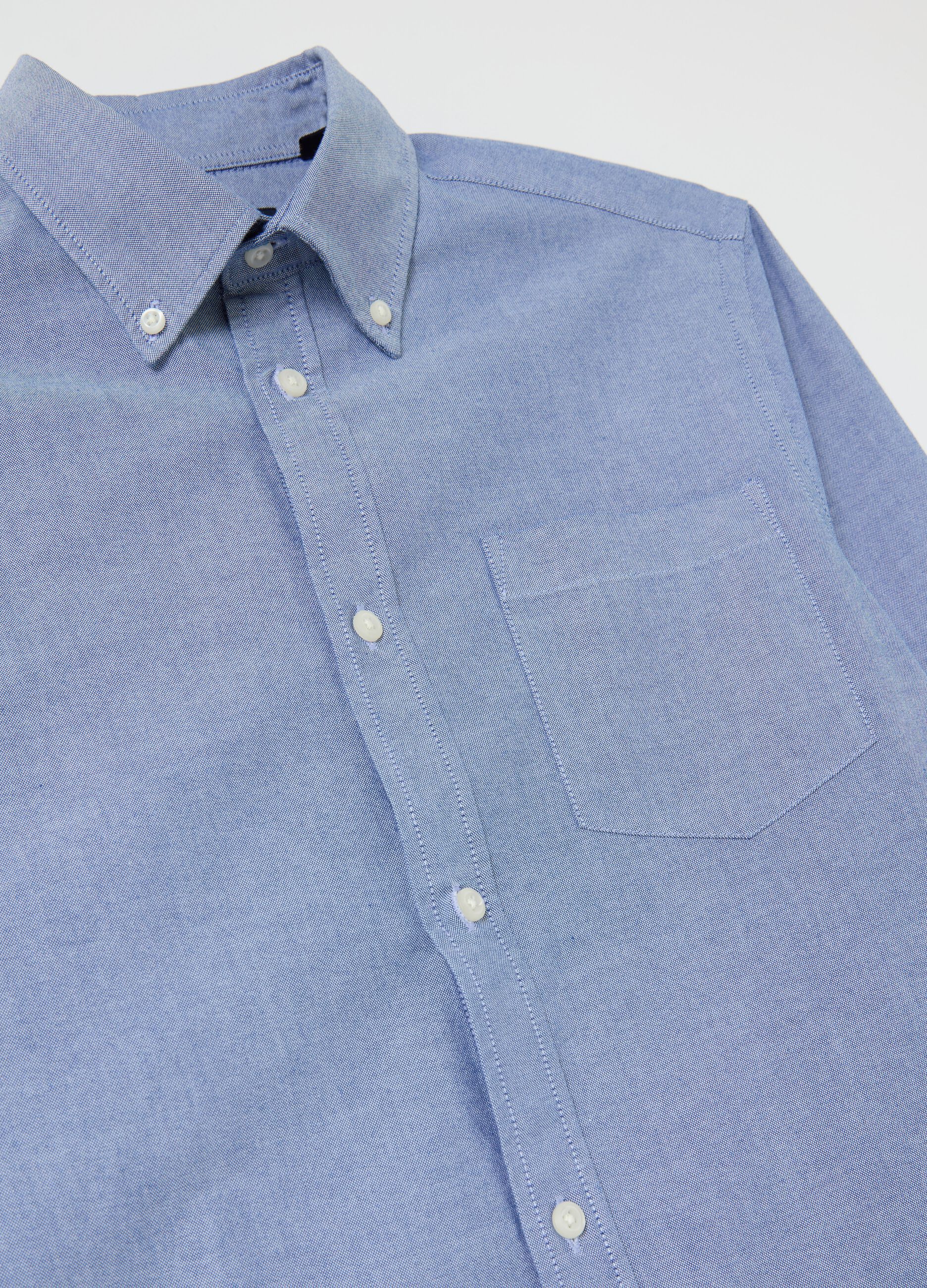 Camicia in cotone oxford button-down