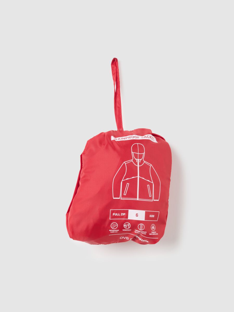 Giacca da ragazzo in rosso regular fit_5