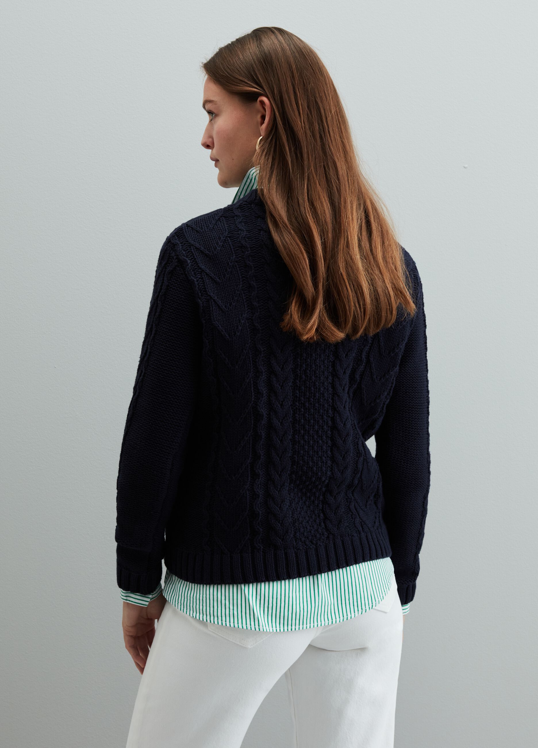 Pullover with design