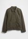 Green jacket in pure cotton_4