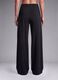 Black wide-leg stretch-fabric trousers_2