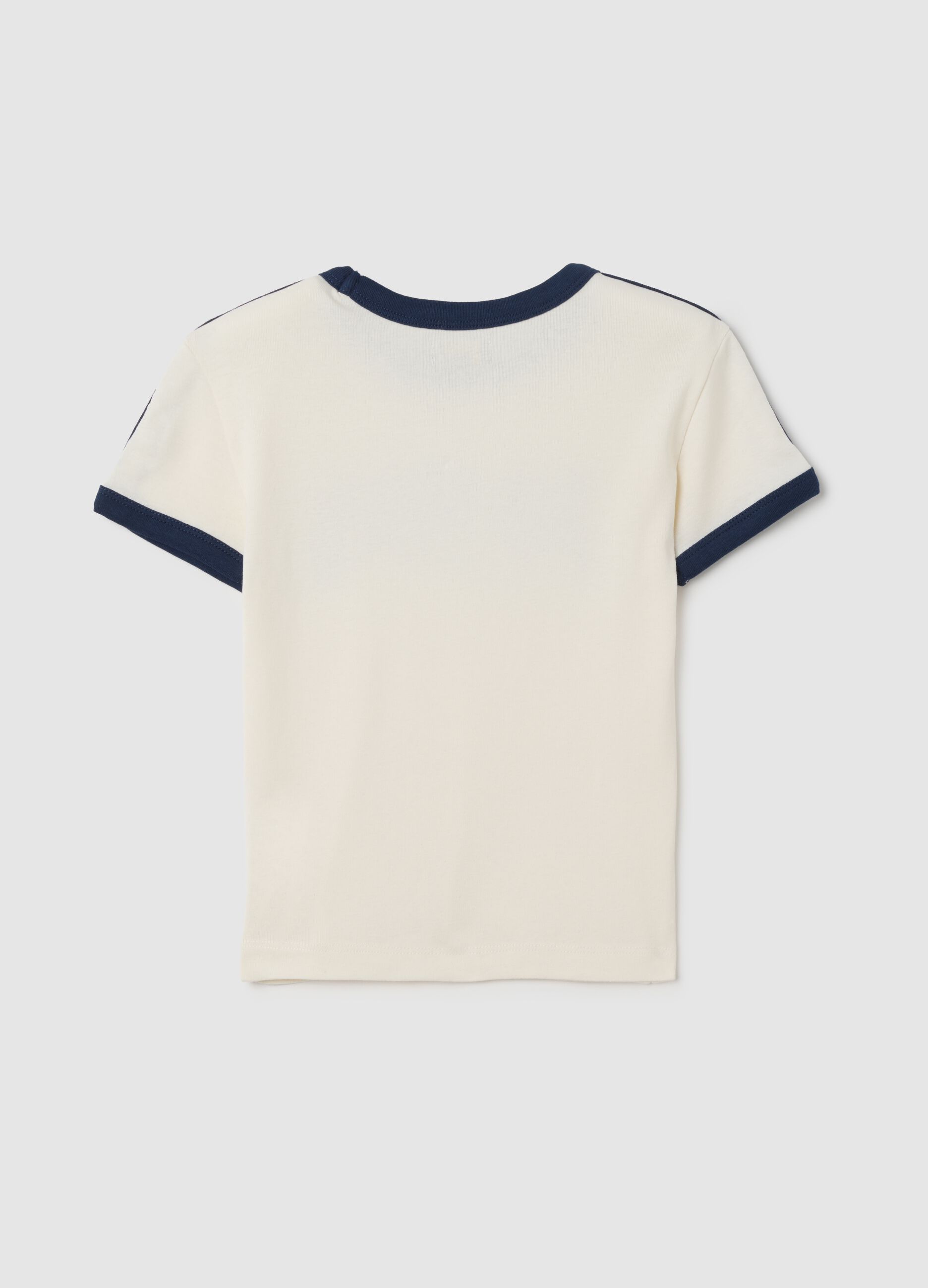 Girls' Multicolour Pure Cotton Fitted T-Shirt