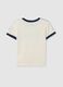 Girls' Multicolour Pure Cotton Fitted T-Shirt_4