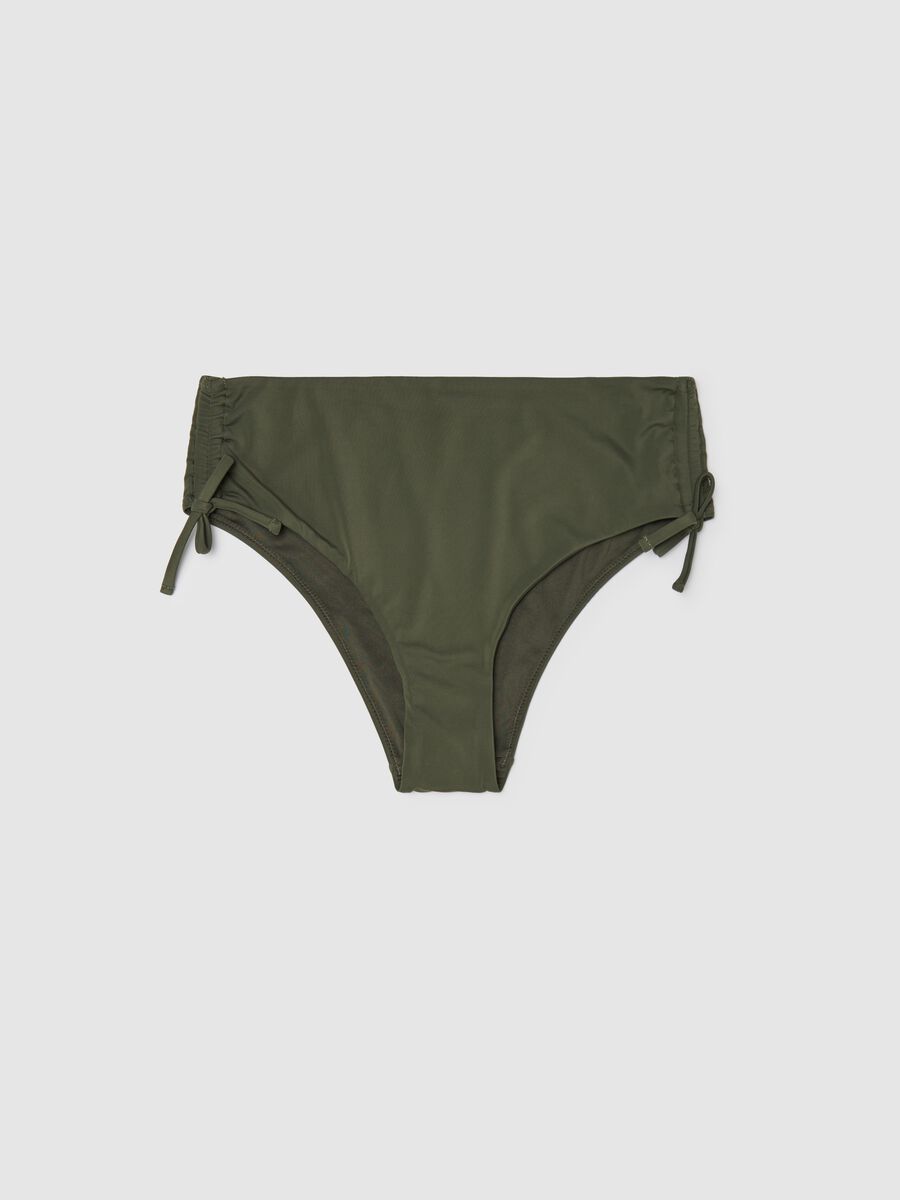 Women’s high-rise green bikini briefs in stretch microfibre_4