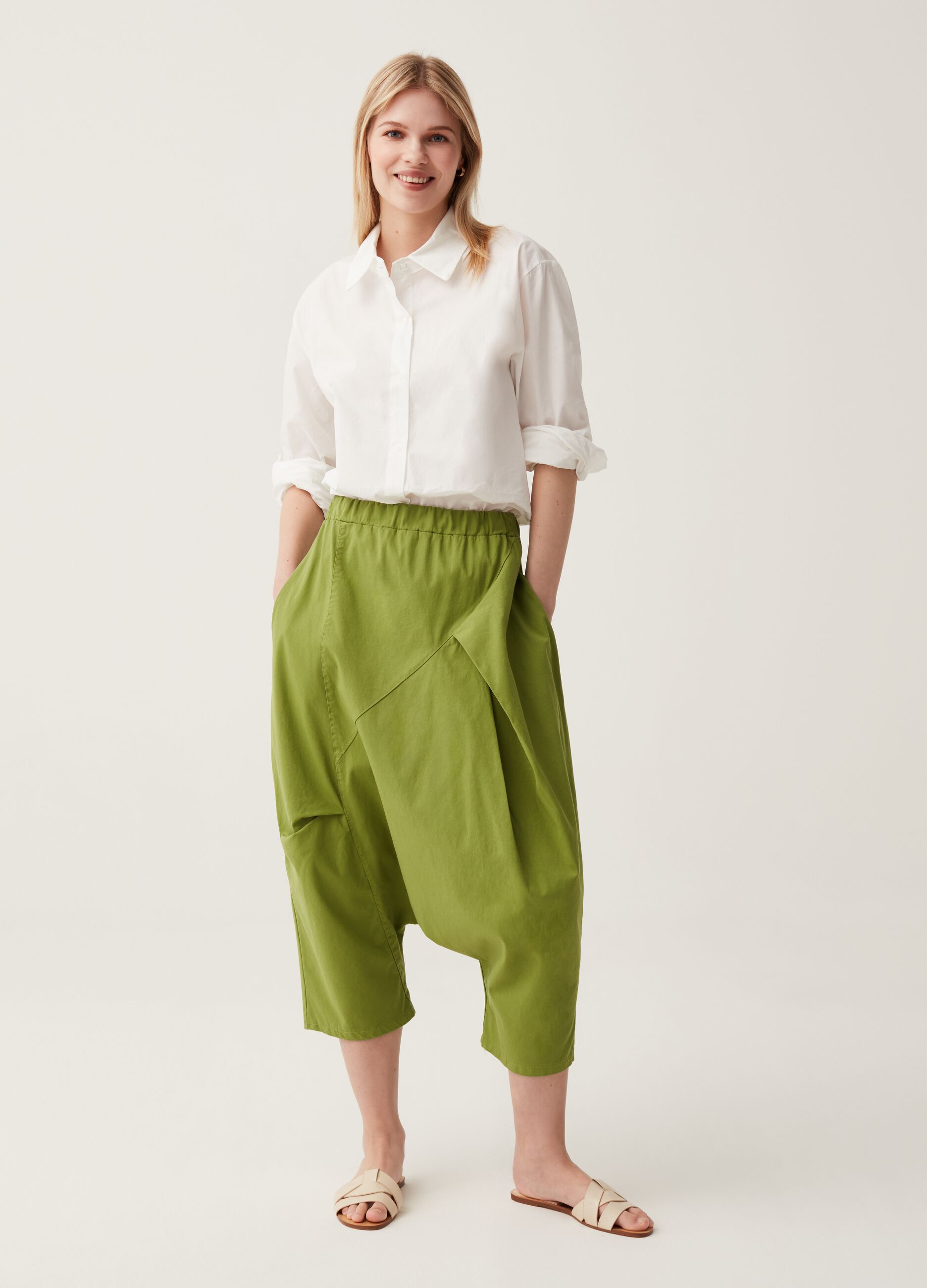 Pantalone destrutturato Hybrid_0