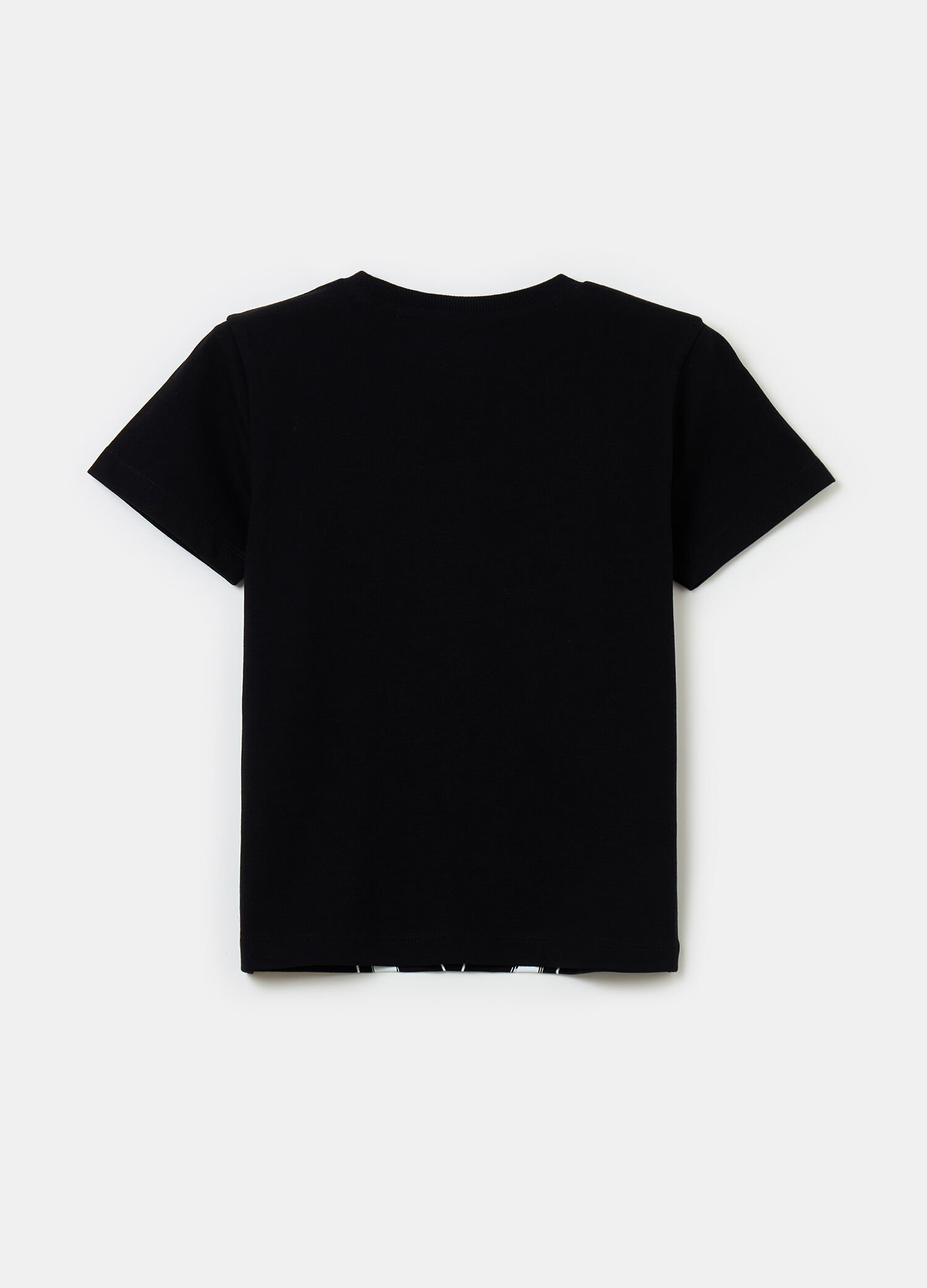 Cotton T-shirt with Spider-Man print