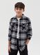Flannel shirt with check pattern_0