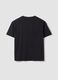 Black pure cotton T-shirt with The Rolling Stones print_5
