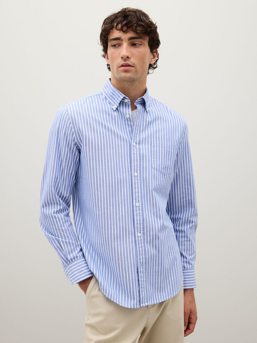 Multicolour Regular Fit Pure Cotton Shirt_0