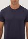 Twin pack of blue stretch microfibre T-shirts, regular fit_1