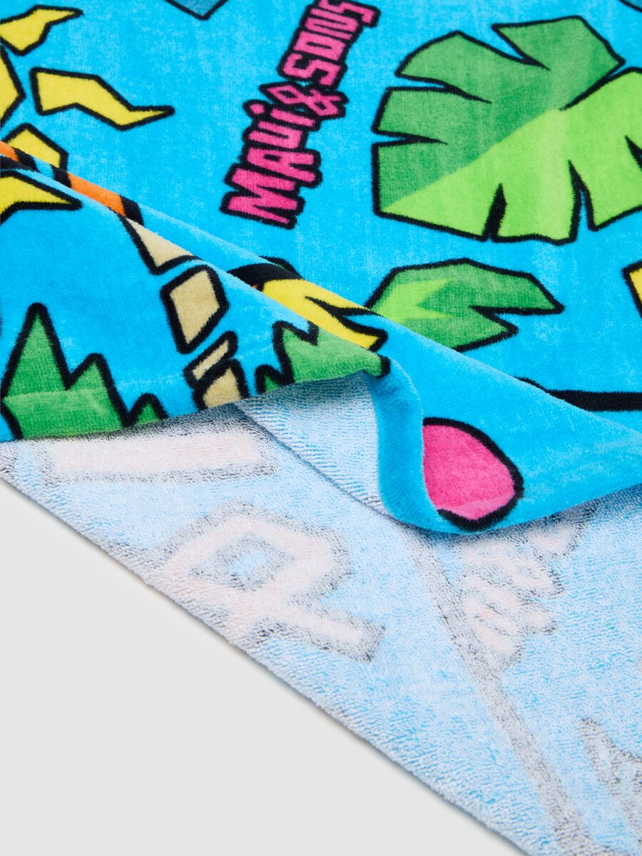 OVS Kids Pure Cotton Blue Beach Towel_2