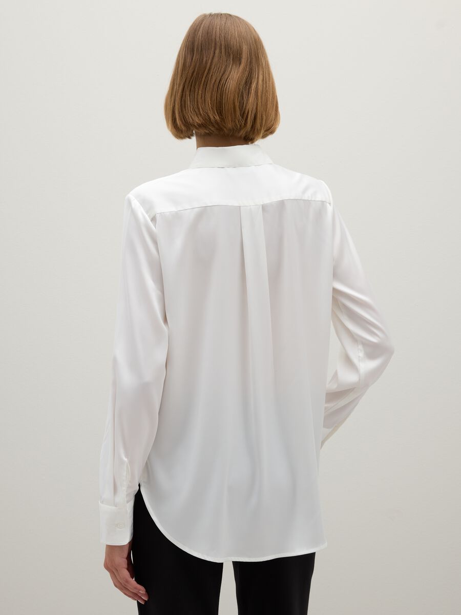 Multicolour Regular Fit Stretch Fabric Shirt_2