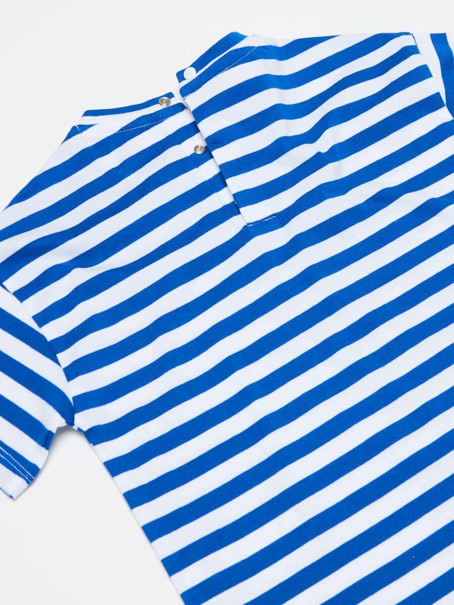 Cotton T-shirt with Donald Duck 90 print_2