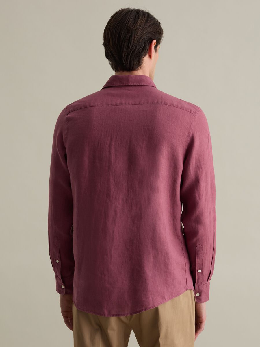 Regular-fit shirt in linen_3