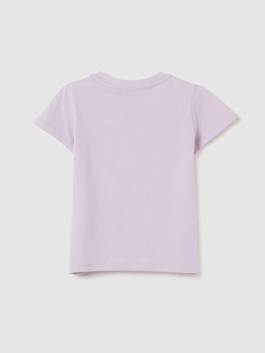 Cotton T-shirt with print_1