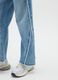 Jeans da ragazze in puro cotone denim regular fit_2