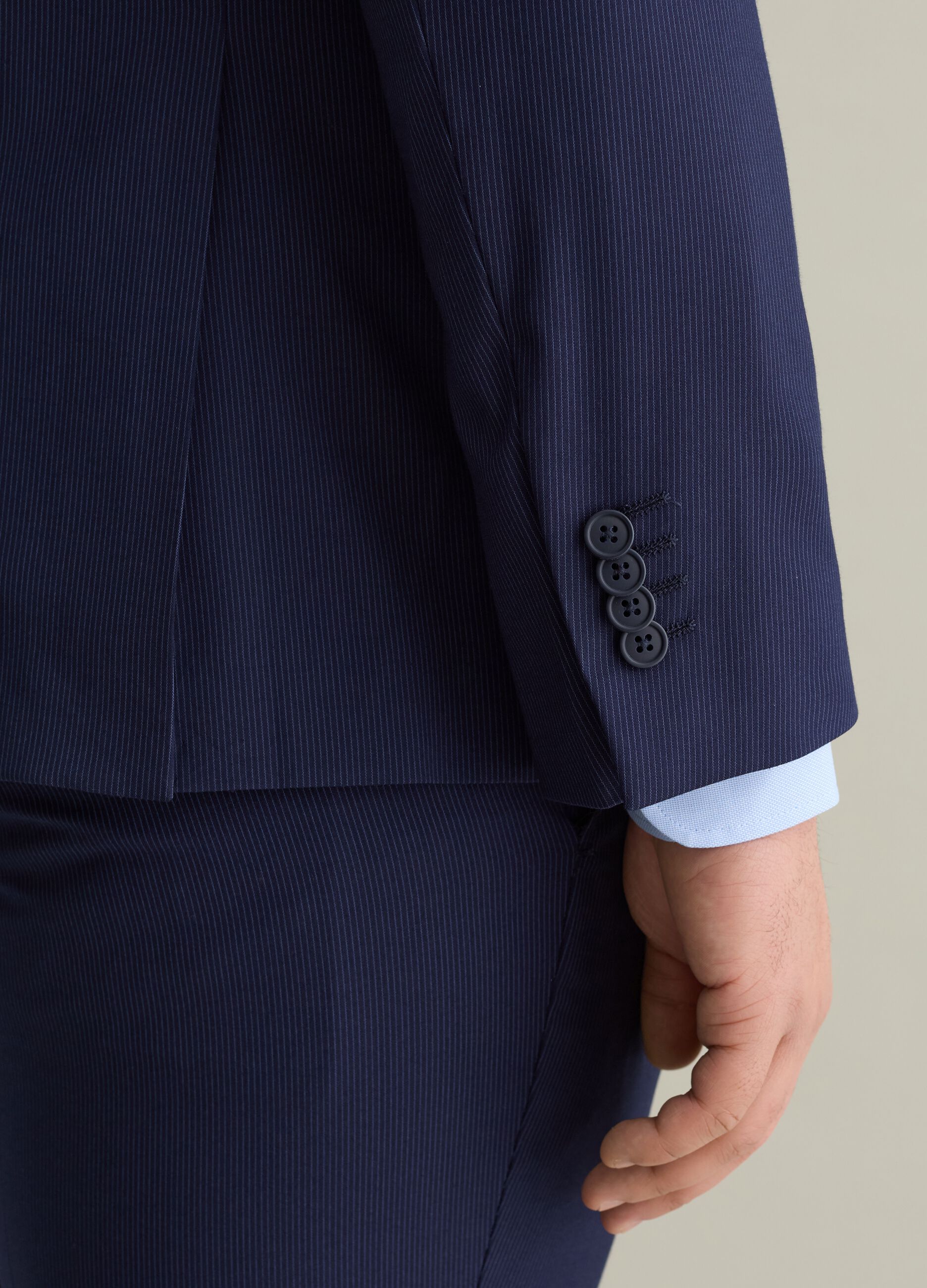 Regular-fit blazer in viscose blend
