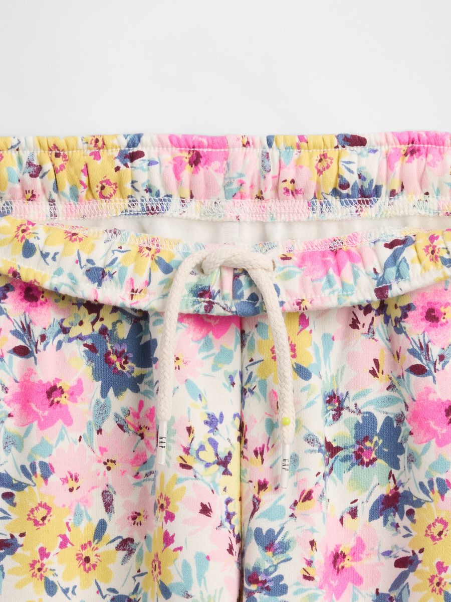Multicolour cotton trousers for girls_4
