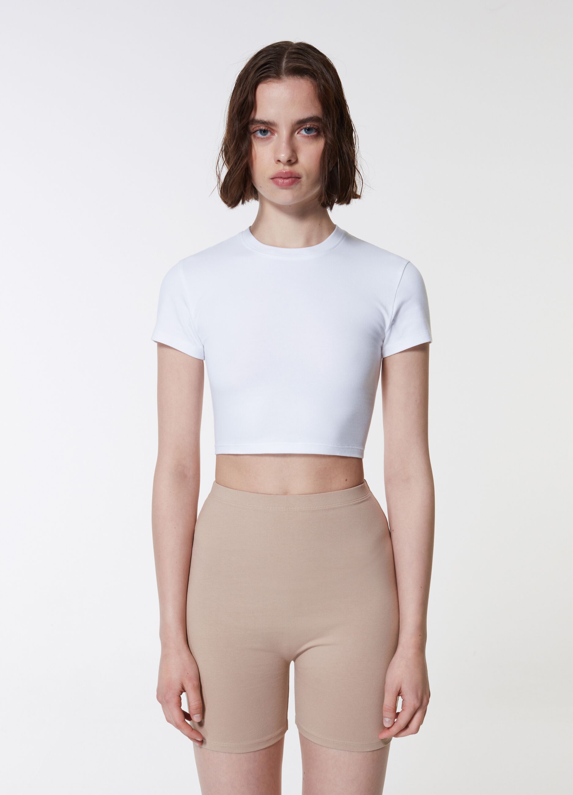 Crop T-shirt White_2