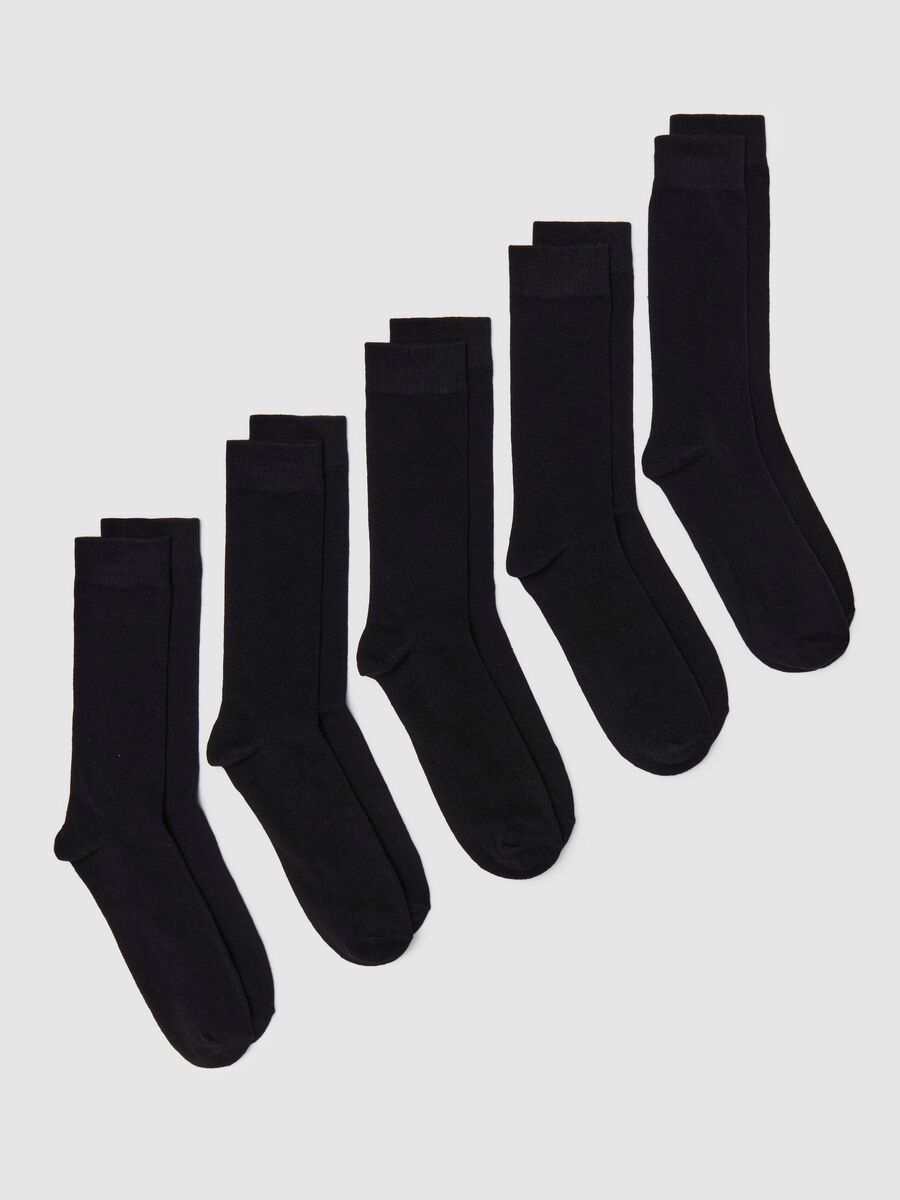 Three-pair pack midi stretch socks_0