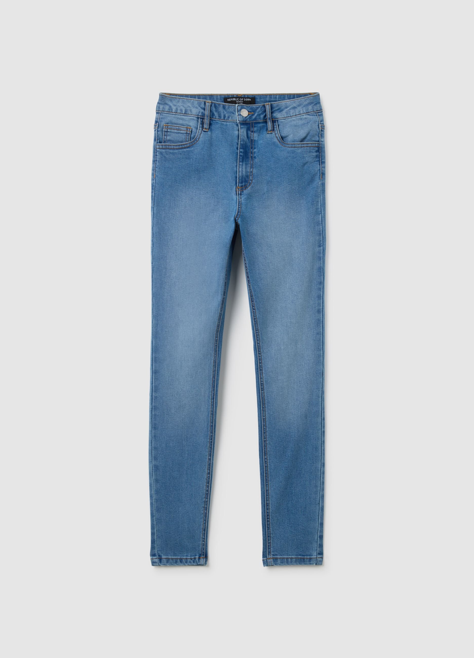 Women's Skinny Fit Black Denim Jeans