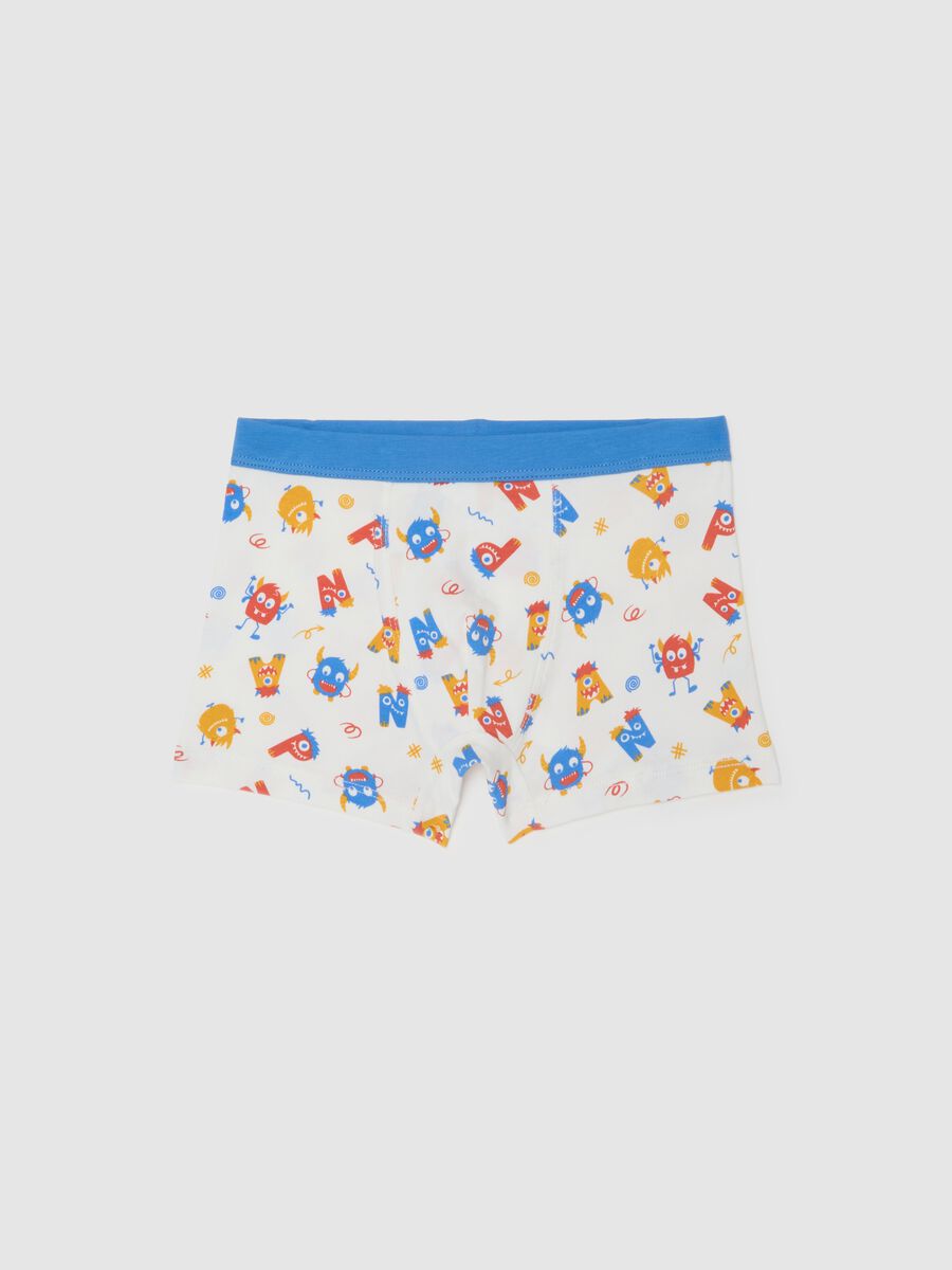 Children's multicolour cotton regular fit boxers_0