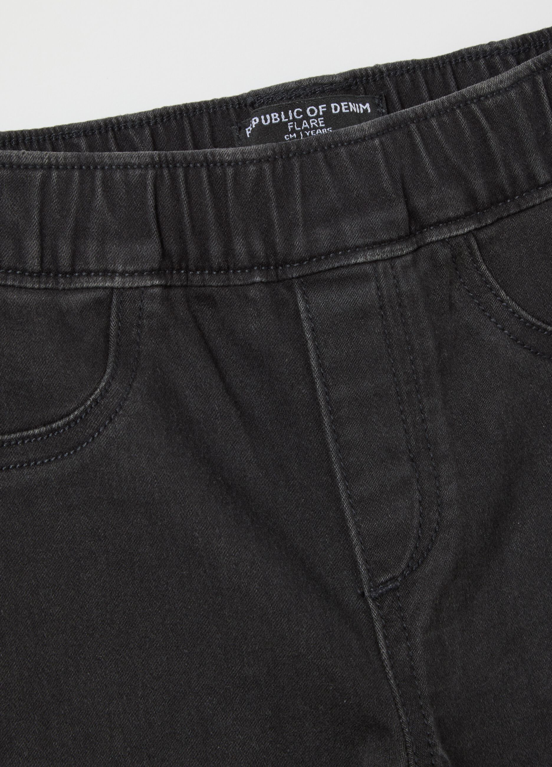 Black jeggings for girls