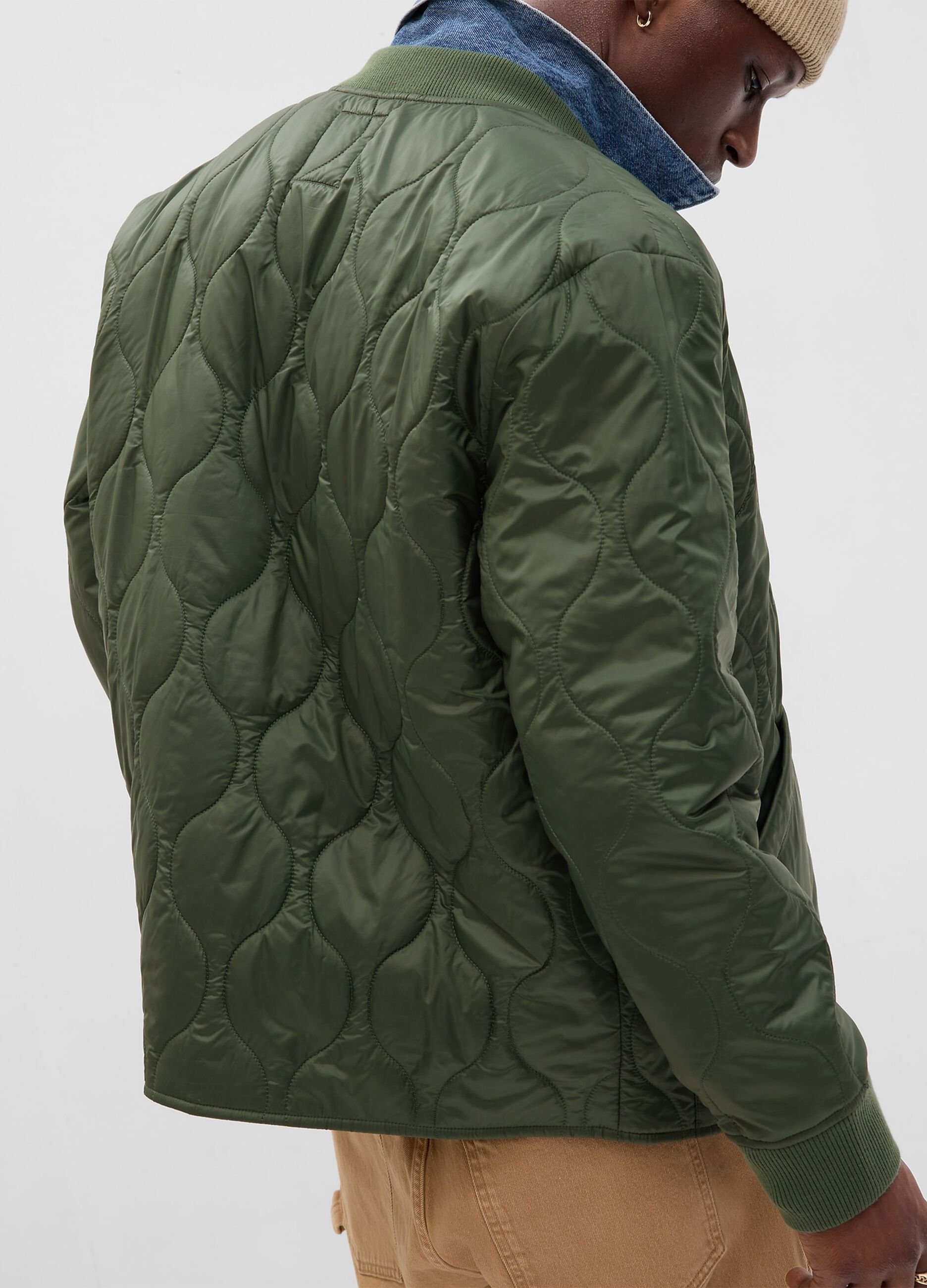 Giacca bomber trapuntata