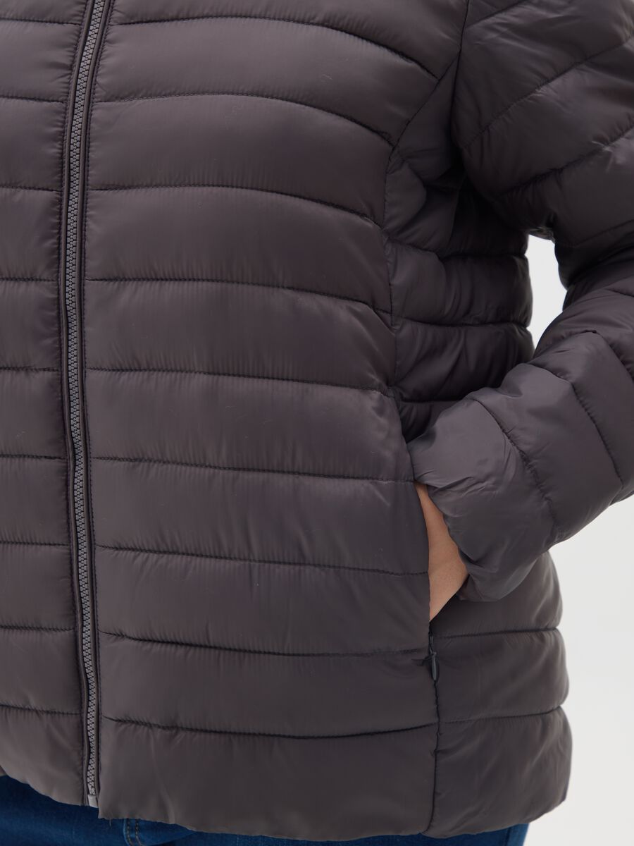 Grey Regular Fit Jacket_2