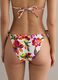 Multicolour bikini bottoms in stretch fabric with side ties_2