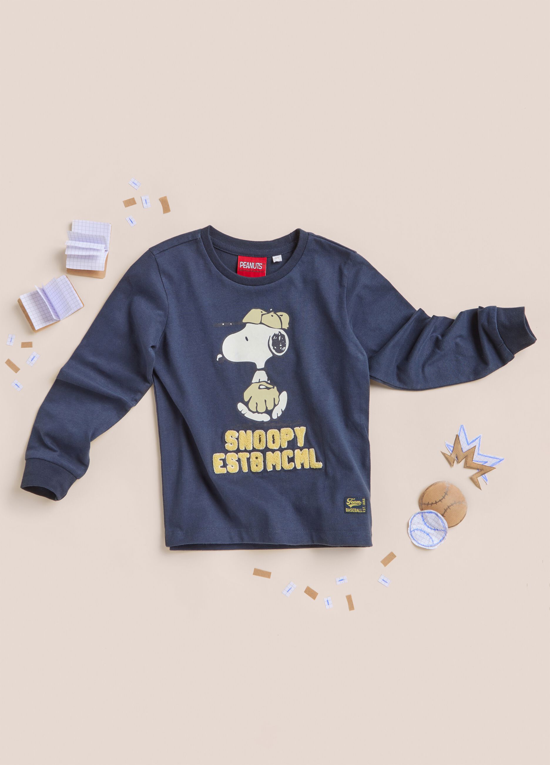 Maglietta snoopy oviesse hot sale