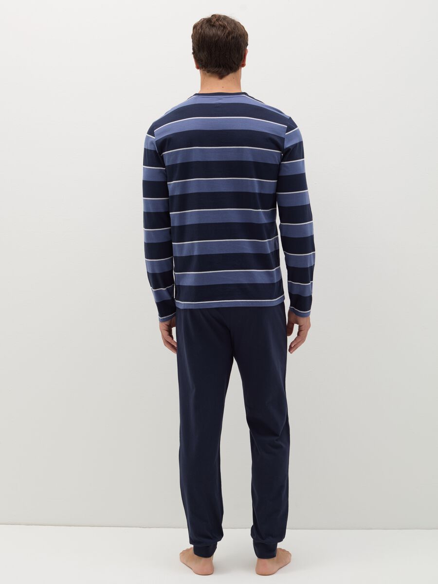 Long pyjamas with granddad neckline_2