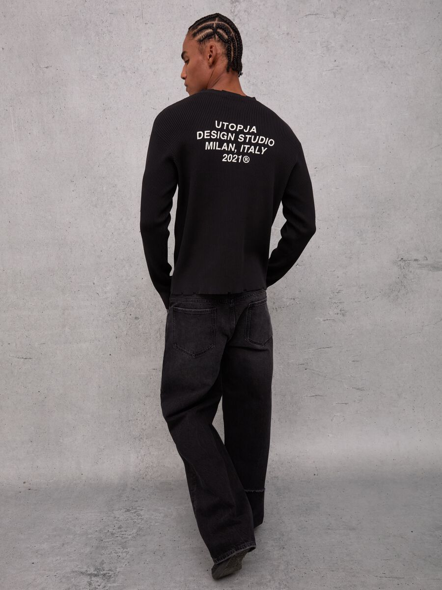 Baggy Denim Washed Black_4