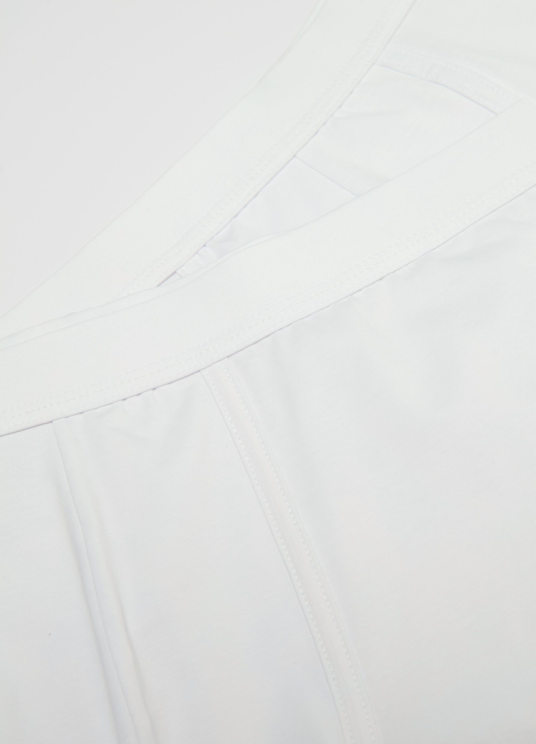Two-pack boxer shorts in stretch mercerised cotton